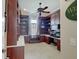 Home office with custom built-in shelving and storage at 6802 Carters Grove Dr, Noblesville, IN 46062