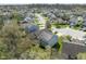 An aerial view of a residential neighborhood features well-maintained homes, mature trees, and inviting streetscapes at 7010 Beargrass Ct, Indianapolis, IN 46241