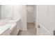Clean bathroom with bright countertops and views towards the commode at 9222 Anthem Ave, Plainfield, IN 46168