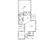 Layout of the first floor showing the kitchen, dining, great room and flex spaces at 9222 Anthem Ave, Plainfield, IN 46168