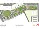 Hobbs Park rendering showing a vibrant community park layout with various activity zones at 9222 Anthem Ave, Plainfield, IN 46168