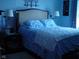 Comfortable bedroom featuring soft lighting, plush bedding, and stylish decor at 10916 President Cir, Indianapolis, IN 46229