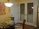 Cozy breakfast nook featuring laundry access, perfect for morning meals at 10916 President Cir, Indianapolis, IN 46229