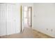 A bright and airy bedroom with multiple closets, offering ample storage space at 11631 Tucker Ct, Indianapolis, IN 46229