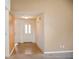 Welcoming entryway with neutral walls and tiled flooring at 11631 Tucker Ct, Indianapolis, IN 46229