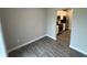 Bright kitchen area features stainless steel appliances and modern finishes for easy meal preparation and enjoyment at 1268 Newton St, Avon, IN 46123