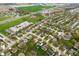 Community aerial showcasing nearby schools, parks, and amenities, ideal for Gathering living at 1463 Rebecca Ln, Franklin, IN 46131