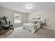 Serene bedroom featuring neutral tones, plush carpeting, and soft lighting for a tranquil retreat at 1463 Rebecca Ln, Franklin, IN 46131
