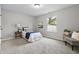 Comfortable bedroom with natural light, plush carpet, and stylish decor perfect for relaxation and rest at 1463 Rebecca Ln, Franklin, IN 46131