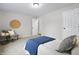 Cozy bedroom with carpet, soft lighting, and neutral decor, offering a serene and welcoming space at 1463 Rebecca Ln, Franklin, IN 46131