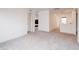 Hallway with white walls, carpet, and doors leading to other rooms at 15702 Cobbs Crk Ln, Noblesville, IN 46060