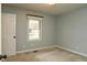 This bedroom has light blue walls and a window at 16 Corkwood Ct, Brownsburg, IN 46112