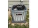 Amana air conditioning unit installed outdoors ensures comfort during hot weather at 2126 Dawnshire Dr, Columbus, IN 47203
