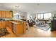 Open-concept living area with abundant natural light and modern finishes at 225 N New Jersey St # Apt 48, Indianapolis, IN 46204