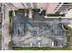 Overhead view of a structured parking lot with marked parking spaces and vehicle at 225 N New Jersey St # Apt 48, Indianapolis, IN 46204