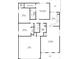 Detailed floorplan showcasing the layout of the home, including bedrooms, bathrooms, kitchen, and living spaces at 2606 Bristlecone Dr, Indianapolis, IN 46217