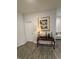 Hallway featuring stylish decor, modern flooring, and a hallway leading to other parts of the house at 280 Walker Dr, Whiteland, IN 46184