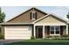 Charming single-Gathering home with a two-car garage, well-maintained lawn, and classic architectural design at 3933 Donaldson Creek Ct, Clayton, IN 46118