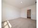 Spacious carpeted bedroom with neutral walls and bright, natural light at 3949 Donaldson Creek Ct, Clayton, IN 46118