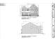 Front and right elevations of the craftsman-style home with basement at 717 Lake Vista Dr, Columbus, IN 47201