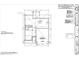 Foundation plan displaying basement layout with optional full bath rough-in at 717 Lake Vista Dr, Columbus, IN 47201