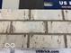 Close-up of Weathered White brick from US Brick showcasing its unique texture and coloring at 7282 Portico Ln, McCordsville, IN 46055