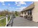 Spacious deck with outdoor seating, perfect for entertaining and relaxing at 8095 Christopher Ct, Avon, IN 46123