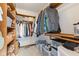 Organized walk-in closet with shelving and ample storage space at 8095 Christopher Ct, Avon, IN 46123