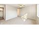 Bedroom featuring carpet flooring and a ceiling fan at 8506 Friendship Ln, Indianapolis, IN 46217