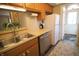 Kitchen featuring stainless steel appliances and a view of the doorway at 1121 Canterbury Ct, Indianapolis, IN 46260