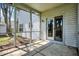 This screened porch offers great additional space at 11249 Tall Trees Dr, Fishers, IN 46038