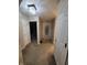Inviting entryway with neutral walls, carpeted floor, and classic front door at 1317 Mulberry Ct, Greenfield, IN 46140