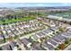 An aerial view of a well-planned community featuring a mix of residential homes and green spaces at 14444 Black Farm Dr, Noblesville, IN 46060