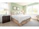 Cozy primary bedroom with abundant natural light, stylish decor, and neutral color palette at 1571 Beyers St, Fortville, IN 46040