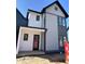 New home construction featuring mixed material exterior and black window frames at 16375 Burlwood Dr, Westfield, IN 46074