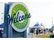 Welcome to Westfield, Indiana sign near a community event at 16375 Burlwood Dr, Westfield, IN 46074
