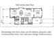 Floor plan showing the layout of the entry, mud room, powder room, kitchen, dining room, library and living room at 1822 Central Ave, Indianapolis, IN 46202