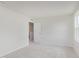 Bedroom with neutral walls and carpet, featuring doorway to other areas of home at 18944 Seaforth Way, Westfield, IN 46074