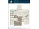 First floor plan featuring open kitchen, gathering room, and a 3 car garage at 18944 Seaforth Way, Westfield, IN 46074