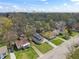 Property located in a neighborhood with a distant city skyline at 2249 N Centennial St, Indianapolis, IN 46222