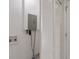 Laundry area with utility connections and electrical panel, conveniently located at 2249 N Centennial St, Indianapolis, IN 46222