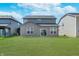 Well-maintained backyard with lush green grass and gray siding at 2741 Penn Ave, Plainfield, IN 46168