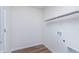 Functional laundry room with durable flooring and shelving at 2741 Penn Ave, Plainfield, IN 46168