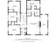 Second floor layout featuring bedrooms, bathrooms, and walk-in closets at 4451 N Washington Blvd, Indianapolis, IN 46205