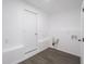 Functional laundry room with washer hookups and white trim at 4897 Walker St, Greenwood, IN 46143