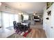 Cozy dining room adjacent to living space, great for entertaining at 5051 Arling Ct, Indianapolis, IN 46237