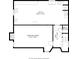 Basement floor plan featuring a utility room, exercise room, hall, and bathroom at 5157 N New Jersey St, Indianapolis, IN 46205