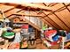 Spacious attic storage at 611 Mill Farm Rd, Noblesville, IN 46062