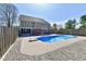 Backyard pool at 611 Mill Farm Rd, Noblesville, IN 46062