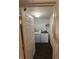 A well-lit laundry room featuring a modern washer and dryer set for convenient chores at 6525 Emerald Hill Ct # 208, Indianapolis, IN 46237